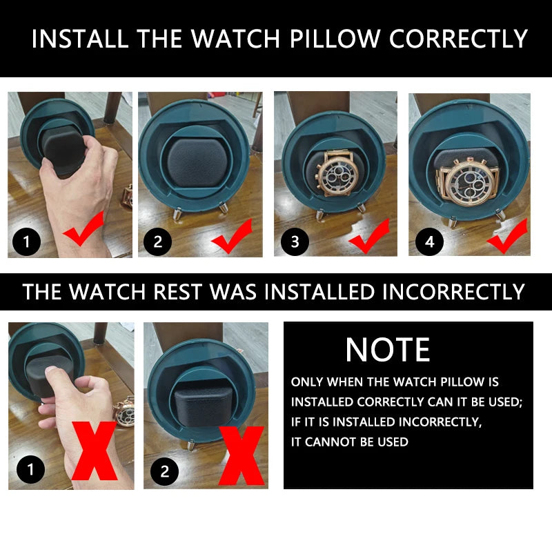 Watches Storage Box USB Cable / with Battery