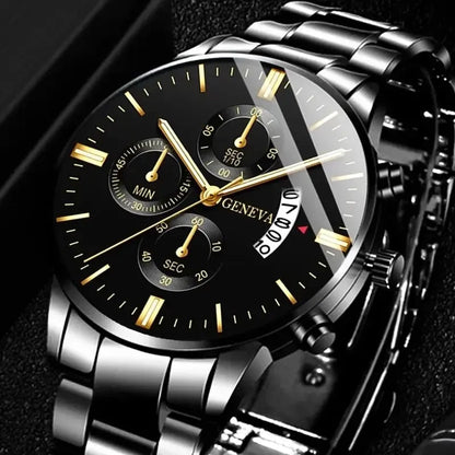 Stainless Steel Watch Quartz Wrist