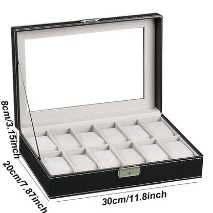 Classic Leather Strap Watch — Select Your Size