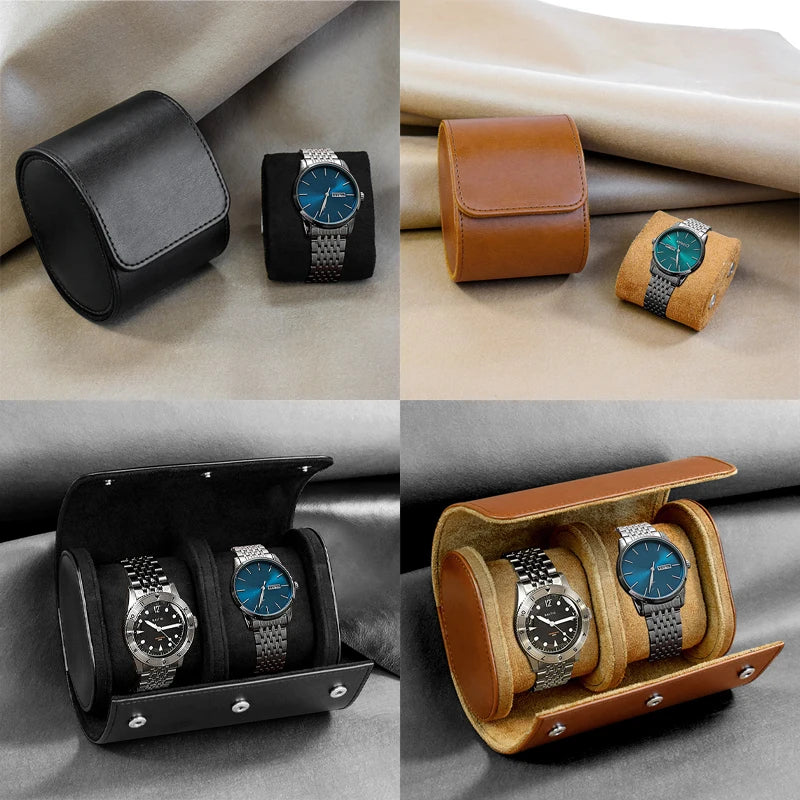 Watch Roll Travel Case -Choose your Size