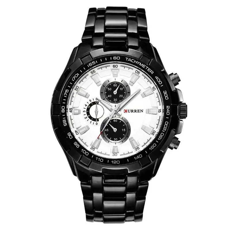 Quartz Watch Waterproof Chronograph