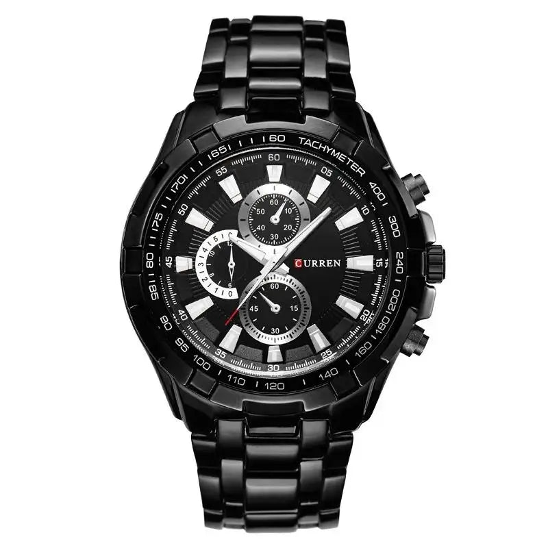 Quartz Watch Waterproof Chronograph