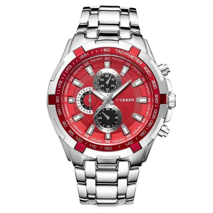 Quartz Watch Waterproof Chronograph